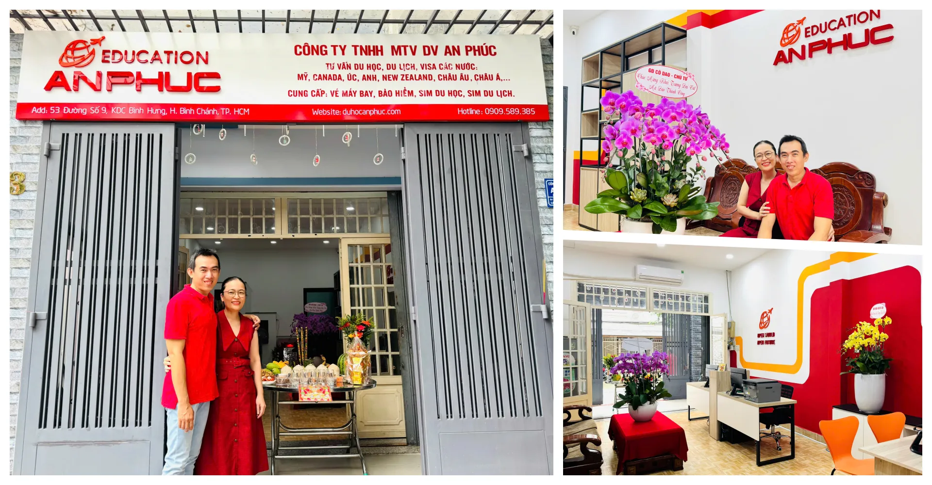 Văn phòng Du Học An Phúc tại TP Hồ Chí Minh